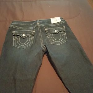 True religion women Capri jeans